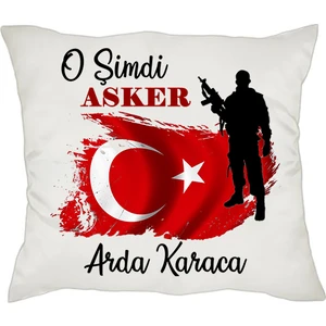 O Şimdi Asker Hediyesi İsimli Yastık
