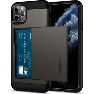 Apple iPhone 11 Pro Max Kılıf Slim Armor CS Gunmetal - 075CS27140