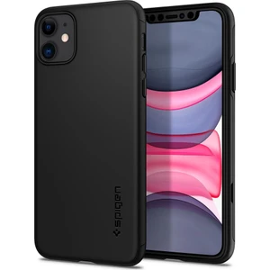 Apple iPhone 11 Kılıf Thin Fit Classic Black - 076CS27442