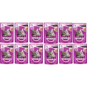 Pouch Somonlu Kedi Maması 12 Al 8 Öde 12 x 100 g