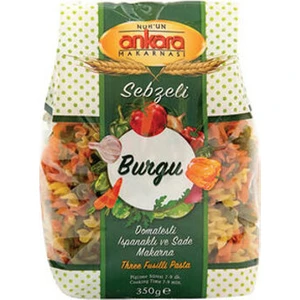 Nuhun Ankara Sebzeli Burgu Makarna 350 gr