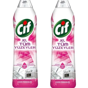 Jel Tüm Yüzeylere Çiçek Ferahlıgı 750 ml  x 2Li Set