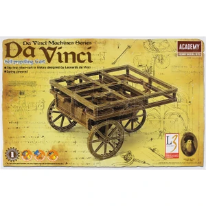 18129 Da Vinci Kendinden Itişli Araba Maketi