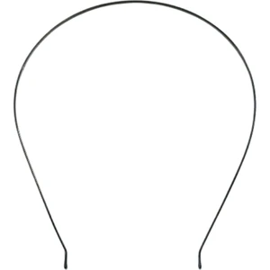 Byozras Metal Siyah Taç 12 li Paket