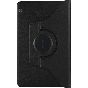 Huawei MediaPad T5 10'' Kılıf 360 Rotating Stand Deri Siyah