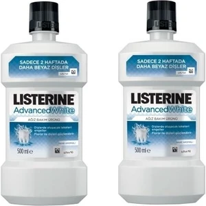 Advanced White Ağız Bakım Suyu 500 ml x2'li