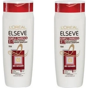 Yıpranmış Saçlar Şampuan 550 ml x2'li