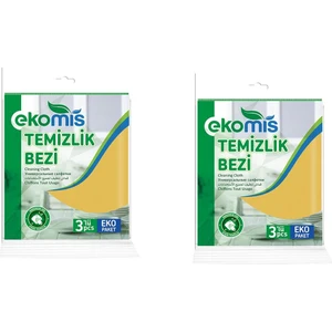 Temizlik Bezi 3'Lü Paket x2'li