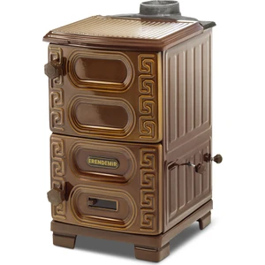 Majolik Mini Turbo Tuğlalı Soba