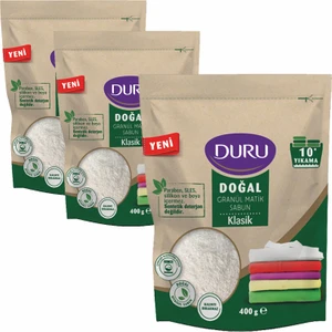 Doğal Granül Matik Sabun 400 gr x 3 Adet Klasik