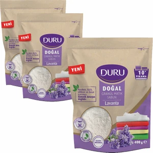 Doğal Granül Matik Lavanta Sabun 400 gr x 3 Adet