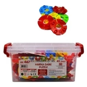 Efe Oyuncak Eğitici Öğretici Zeka Geliştirici Harika Daire 65 Parça Puzzle