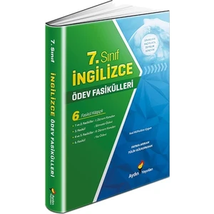 Aydın Yayınları 7. Sınıf İngilizce Ödev Fasikülleri