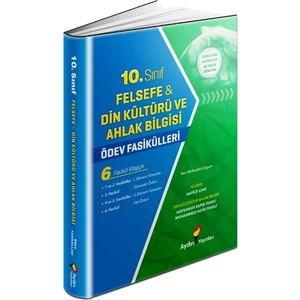 Aydın Yayınları 10. Sınıf Felsefe&din Kültürü ve Ahlak Bilgisi Ödev Fasikülleri