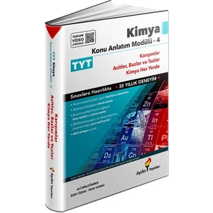 Aydın Yayınları TYT Kimya Konu Anlatım Modülü-4