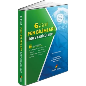 Aydın Yayınları 6. Sınıf Fen Bilimleri Ödev Fasikülleri