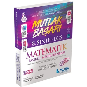 Muba Yayınları Mutlak Başarı 8. Sınıf - LGS Matematik Fasikül-Soru Bankası