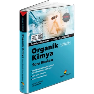 Aydın Yayınları Organik Kimya Konu Özetli Soru Bankası Tamamı Çözümlü