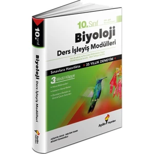 Aydın Yayınları 10. Sınıf Biyoloji Ders İşleyiş Fasikülleri 3 Modül Kitapçık