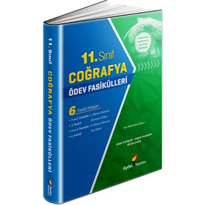 Aydın Yayınları 11. Sınıf Coğrafya Ödev Fasikülleri