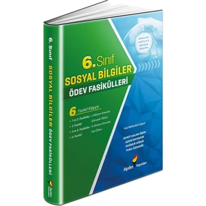 Aydın Yayınları 6. Sınıf Sosyal Bilgiler Ödev Fasikülleri