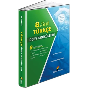 Aydın Yayınları 8. Sınıf Türkçe Ödev Fasikülleri