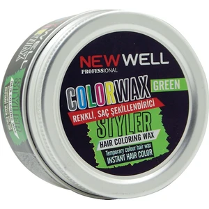 New Well Renkli Wax 100 ml Green