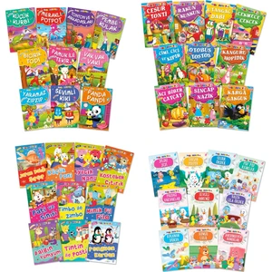 Timaş Çocuk Mini Masallar Set  (40 Kitap)
