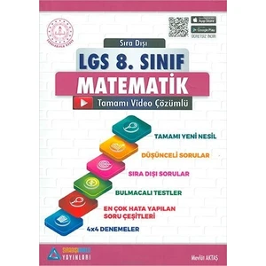 Sıradışı Analiz 8.Sınıf LGS Matematik Soru Bankası - Mevlüt Aktaş