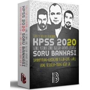 Benim Hocam Yayınları  2020 KPSS Genel Yetenek - Genel Kültür Tamamı Çözümlü Soru Bankası
