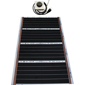 Xica PTC-306 165 Watt 220 Volt Analog Gazlı Termostatlı Karbon Isıtıcı Film 60 x 100 cm