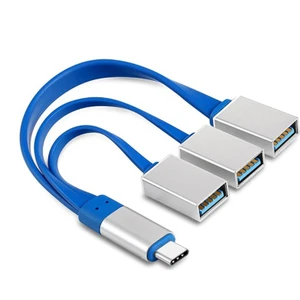 4346 Type-C To USB 3.0 Çevirici Çoklayıcı 3 Port Adaptör Hub