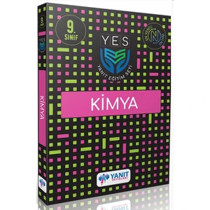 Yanıt Yayınları  9.Sınıf Yes Serisi Kimya