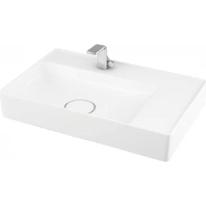 Infinity 60 cm Tezgah Üstü Dikdörtgen Beyaz Lavabo