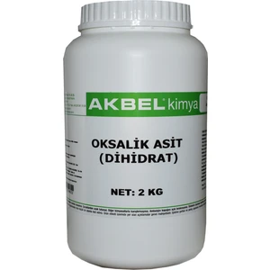 AKBEL OKSALİK ASİT (DİHİDRAT) %99 2 KG