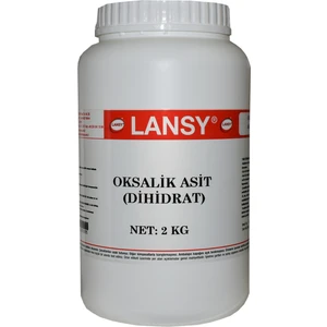 LANSY OKSALİK ASİT (DİHİDRAT) %99 2 KG