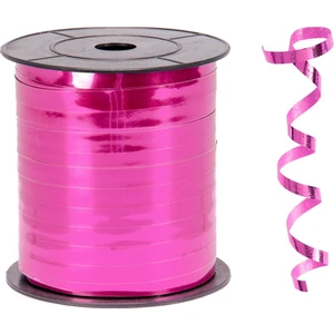 Metalik Fuşya Renk Rafya 8 mm x 200 m