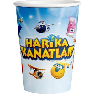 Kiakjoy Harika Kanatlar Karton Bardak 8'li