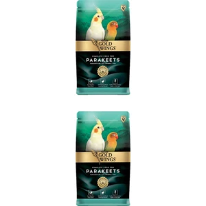 Gold Wings Paraket, Sultan ve Cennet Papağanı Yemi 1 kg x 2 Adet