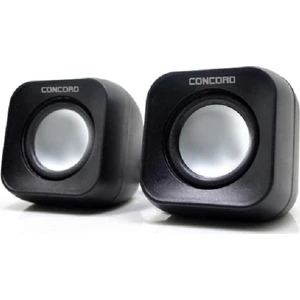 C-799 1+1 Mini USB PC Speaker - Siyah
