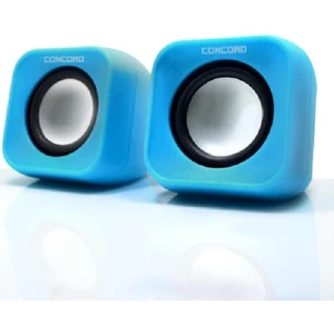 C-799 1+1 Mini USB PC Speaker - Mavi