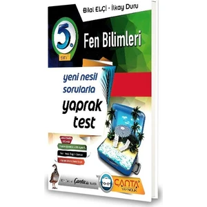 Çanta Yayınları 5.Sınıf Fen Bilimleri Yaprak Test-2020 Bilal Elçi - İlkay Duru