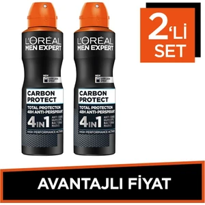 L'Oréal Paris Men Expert Carbon Protect Anti-Perspirant Deodorant Avantajlı Set