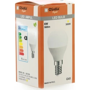 7W=55W LED Top Ampül 3000 Kelvin Sarı