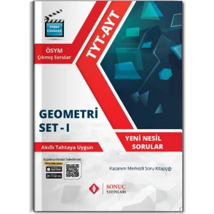 Sonuç Yayınları TYT -AYT Geometri Set 1