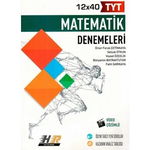 Hız ve Renk Yayınları TYT Matematik 12x40 Denemeleri