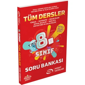 Murat Yayınları 8.Sınıf Tüm Dersler Soru Bankası Öğrencim Serisi