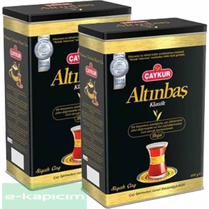 Altınbaş Çay Teneke Kutu 400 gr x 2