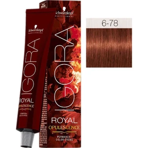 Igora Royal Opulescence 6-78 Koyu Kumral Bakır Kızıl
