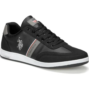 U.S. Polo Assn. Kares Wt 9Pr Siyah Erkek Spor Ayakkabı